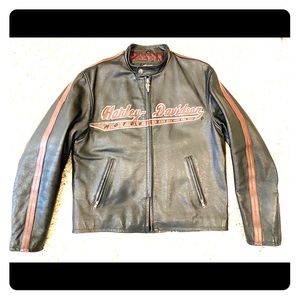 Vintage Harley Davidson Leather Jacket